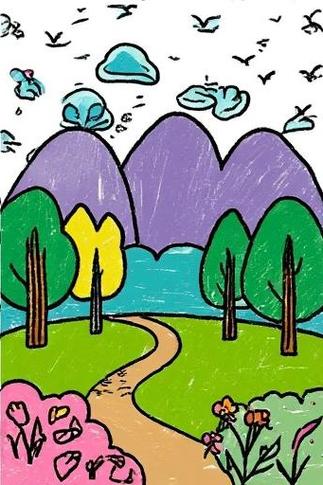 公园创意画-图1