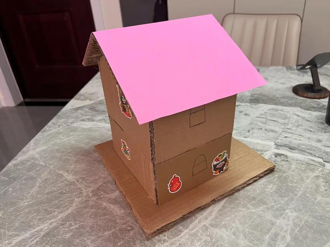 纸盒手工房子怎么做才创意?-图2 纸盒手工房子怎么做才创意?-图2