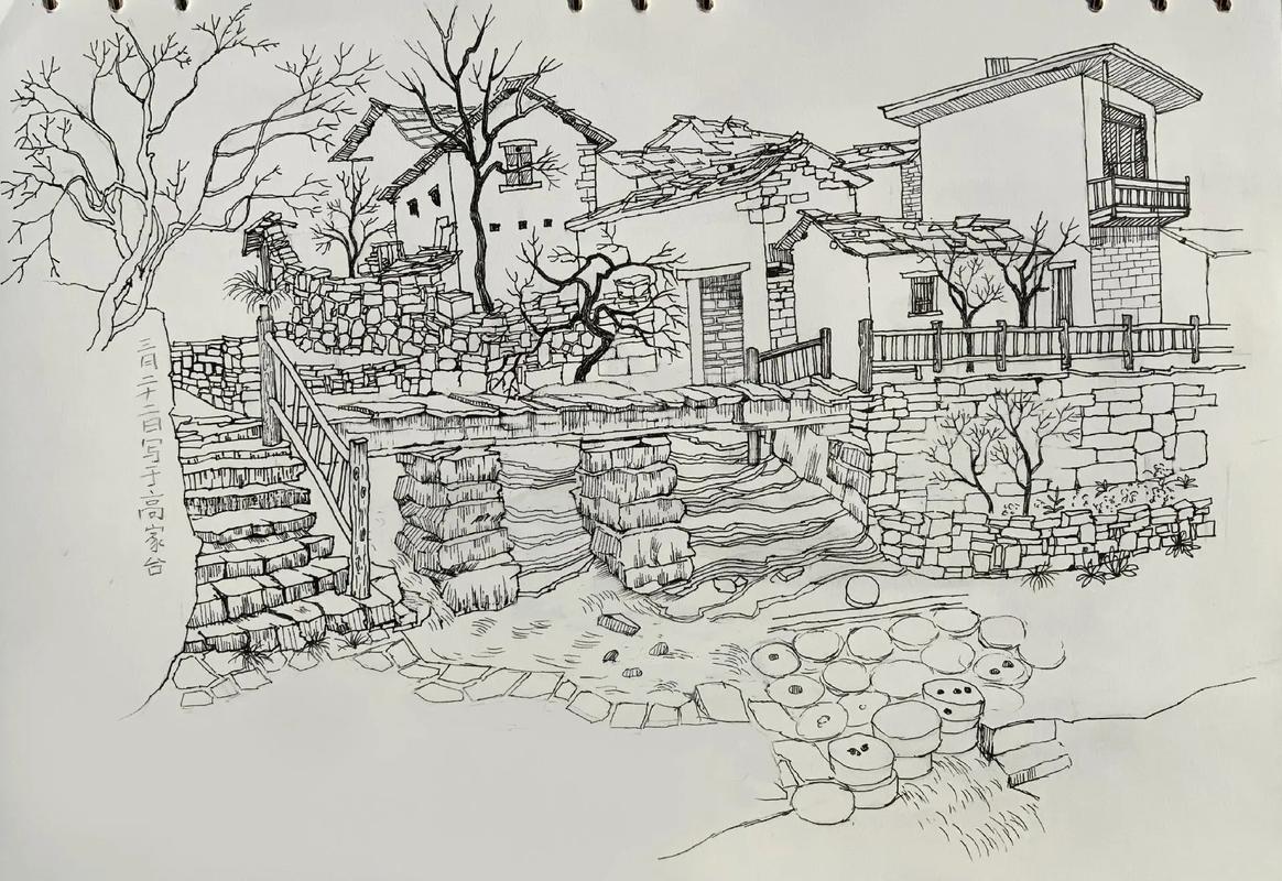 风景写生速写技巧-图1