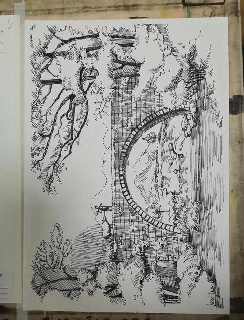 风景写生速写技巧-图3 风景写生速写技巧-图3