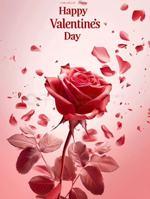 情人节创意海报素材，如何设计吸睛又有温度？-图1