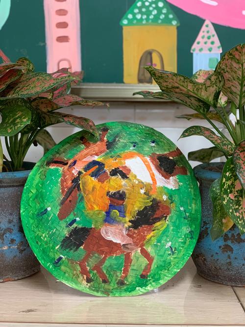 斗笠创意美术如何变身艺术课堂？-图3