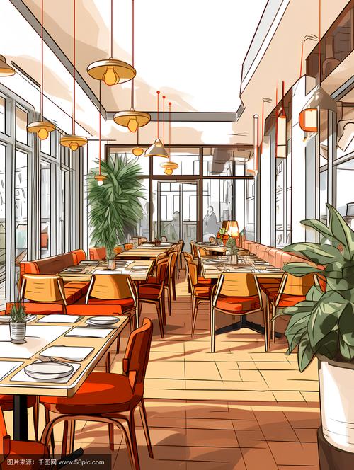 创意餐厅手绘如何点亮设计灵感？-图2