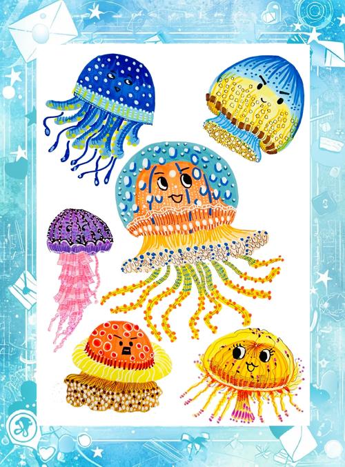 幼儿水母创意图片有哪些灵感？-图1
