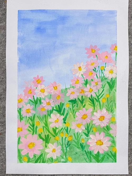 春天创意水粉画，如何绘出春日灵动？-图3