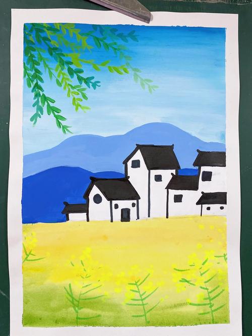 春天创意水粉画，如何绘出春日灵动？-图2