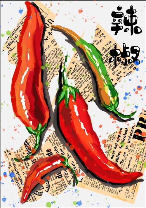 辣椒创意海报-图1
