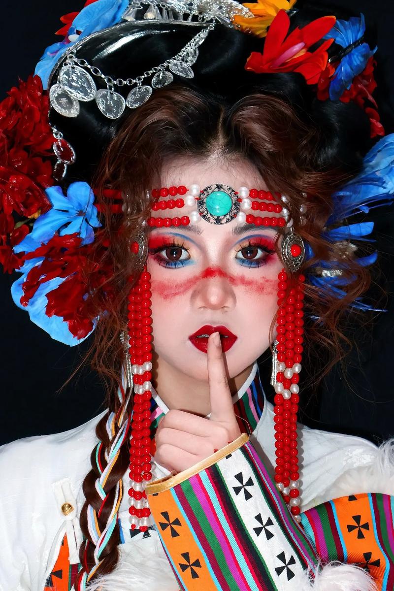 个性创意彩妆造型，如何惊艳你的审美？-图1