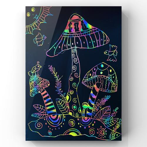 刮画构图有哪些实用技巧？-图1