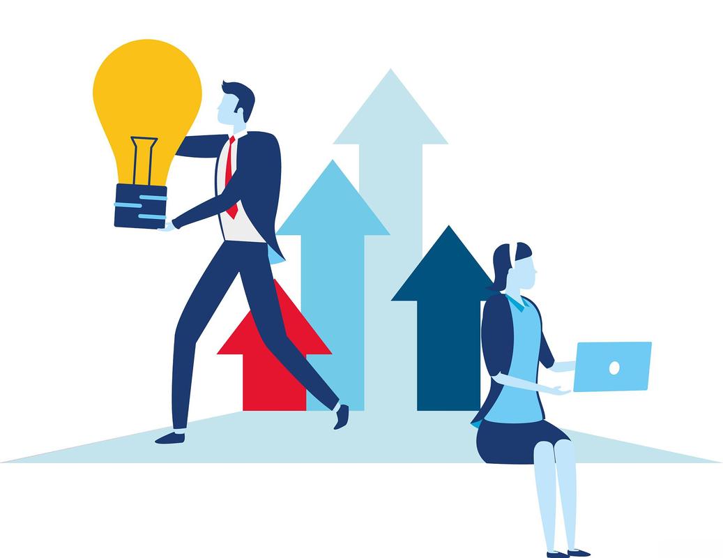 创业创意插画-图1