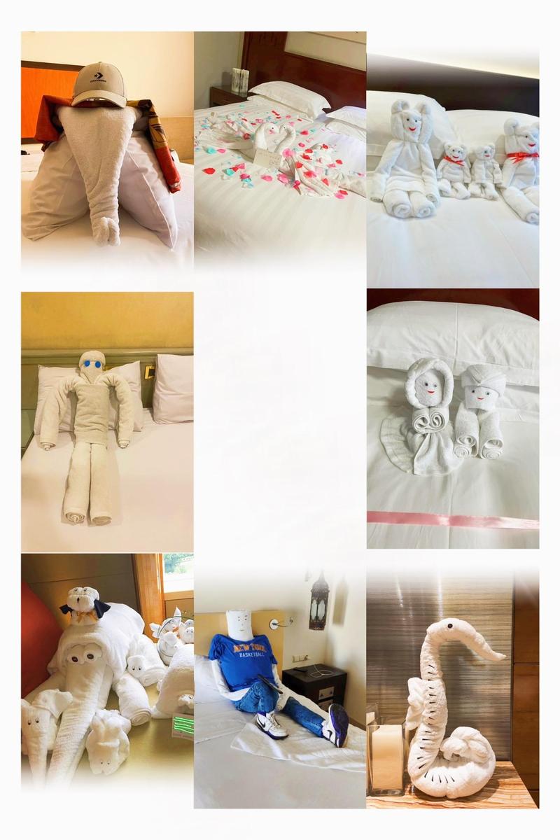 创意毛巾折法-图3