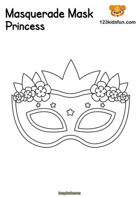 面具简笔画创意图片-图2 面具简笔画创意图片-图2