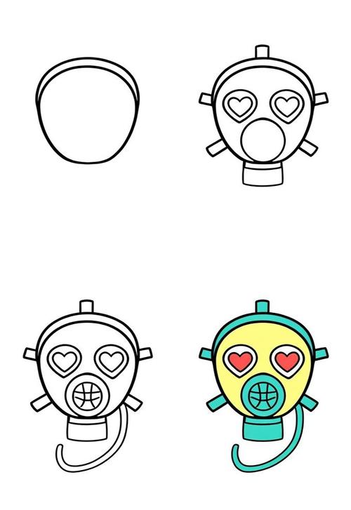 面具简笔画创意图片-图1 面具简笔画创意图片-图1