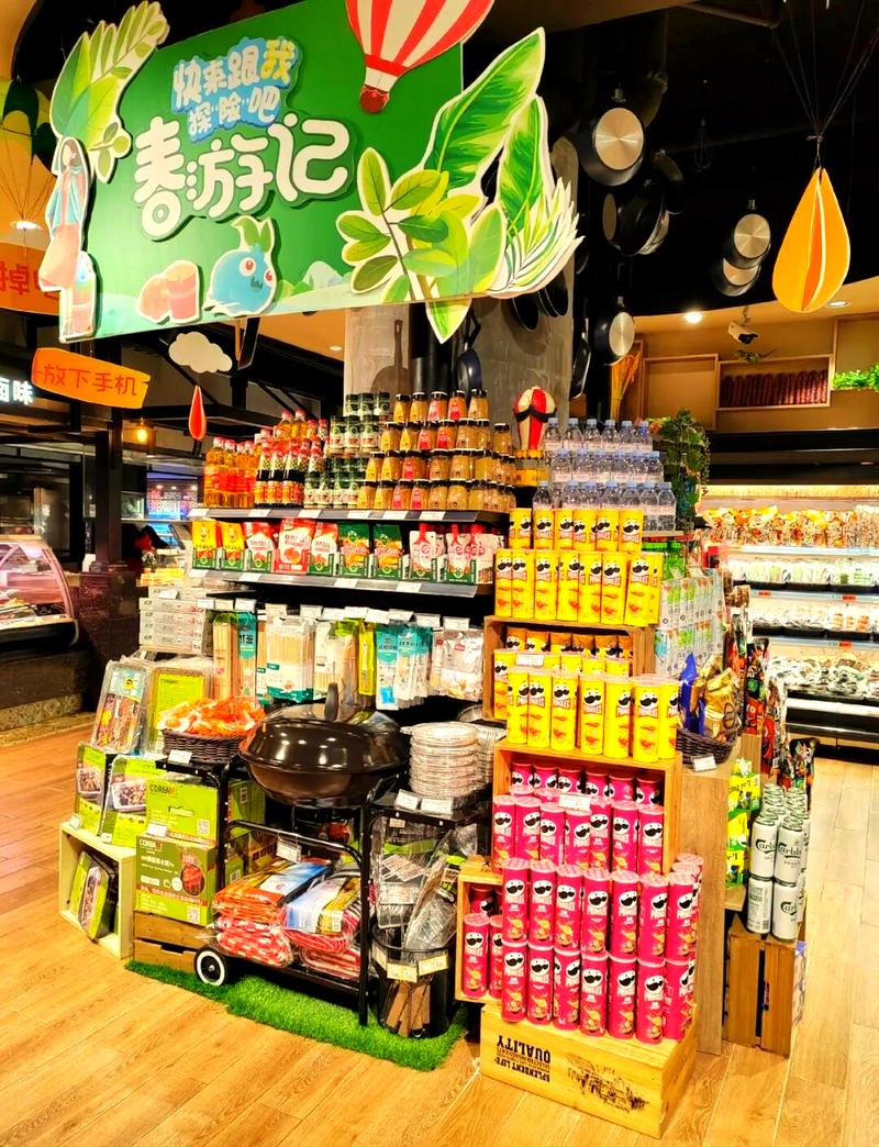 国外超市堆头创意陈列-图3