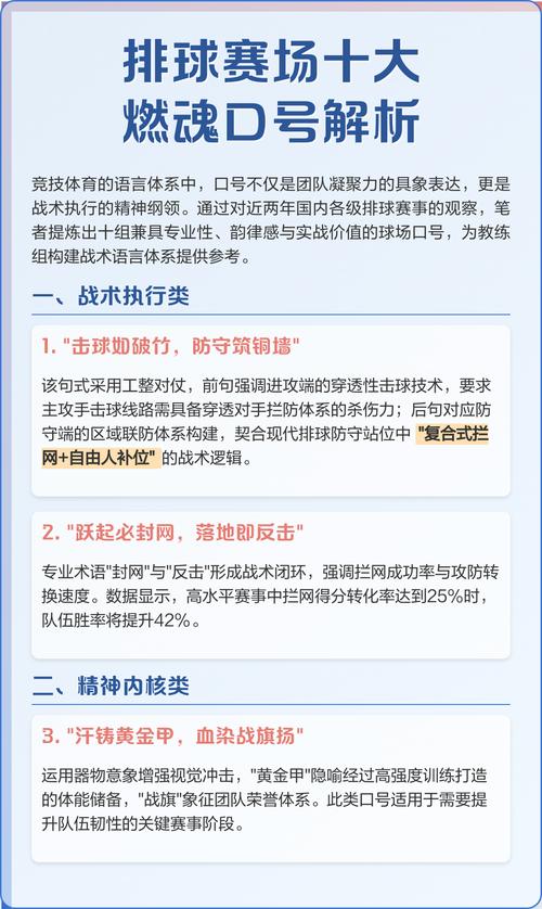 创意排球口号，创意排球口号大全-图1