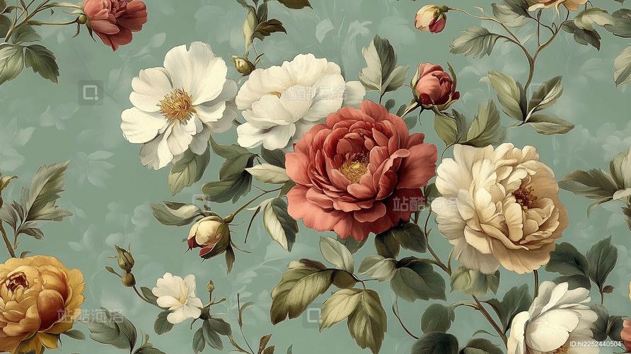 创意花卉图案设计，创意花卉图案设计图片-图3