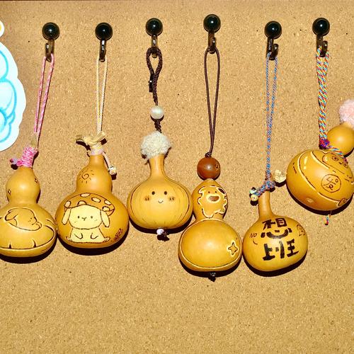 创意手工挂件，创意手工挂件天然葫芦图片大全-图1