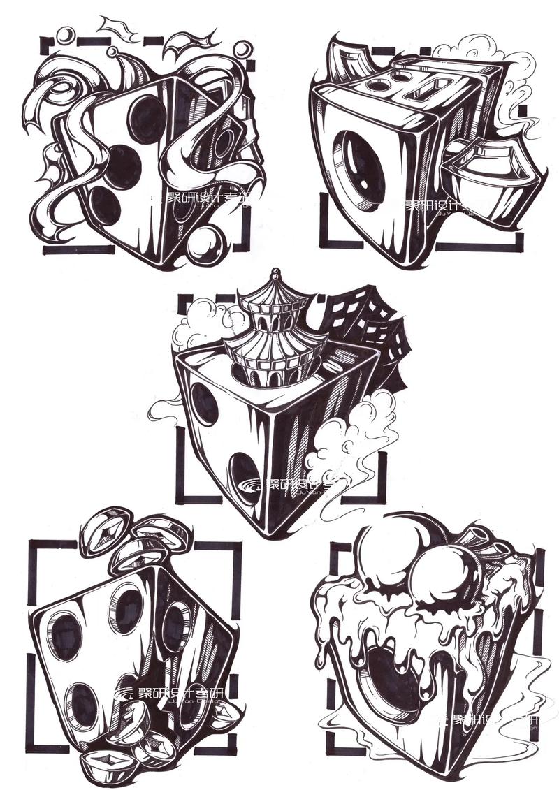 图形创意插画手绘，图形创意插画手绘图片-图3