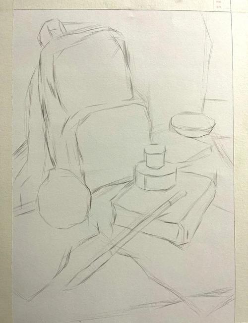 静物素描构图技巧，静物素描构图技巧有哪些-图3