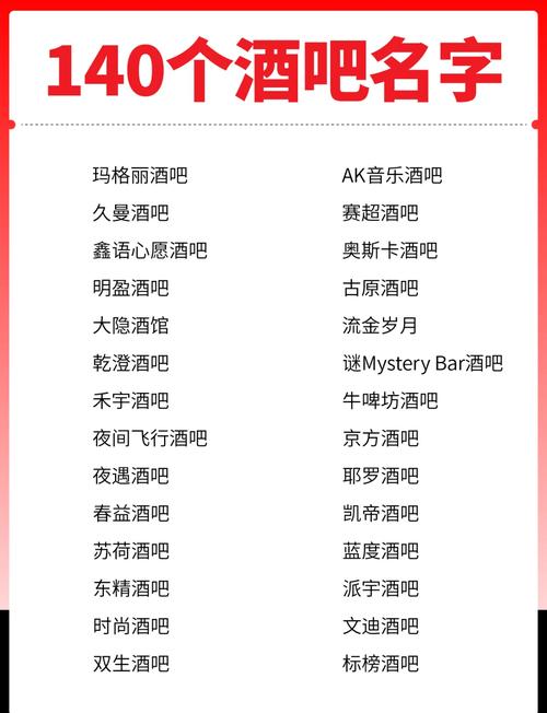 休闲吧创意店名怎么取?-图2 休闲吧创意店名怎么取?-图2