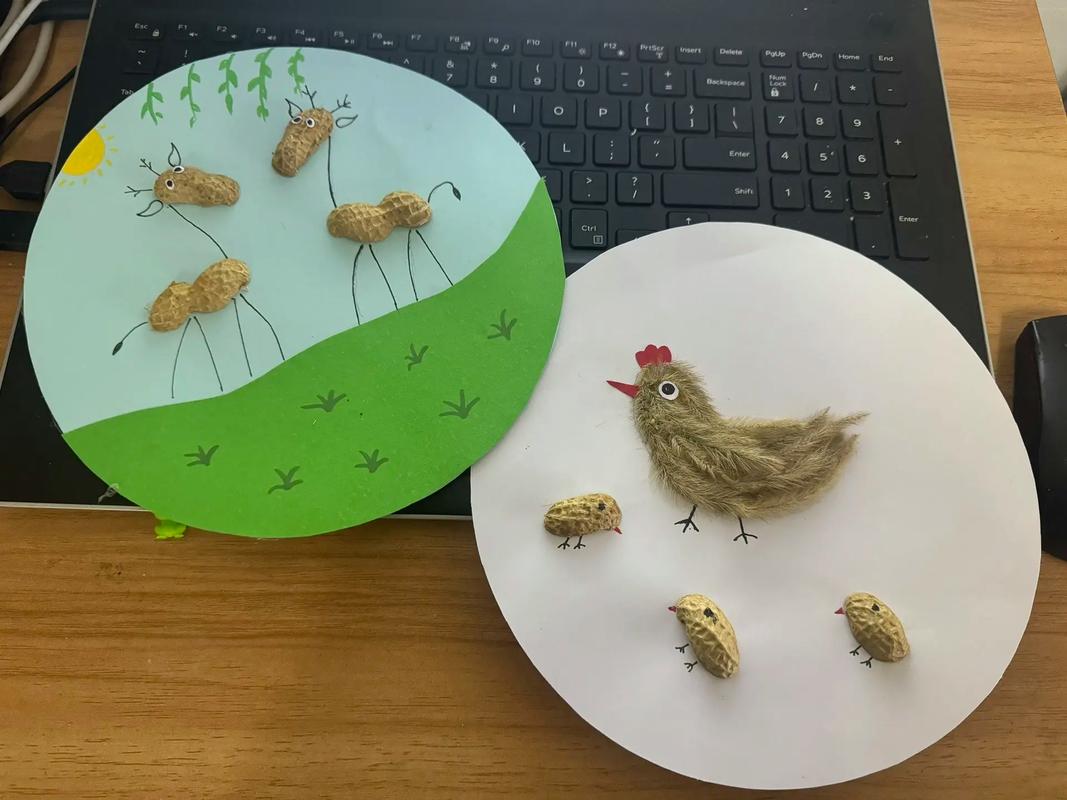 幼儿创意手工作品图片，幼儿创意手工作品图片用大自然材料-图2