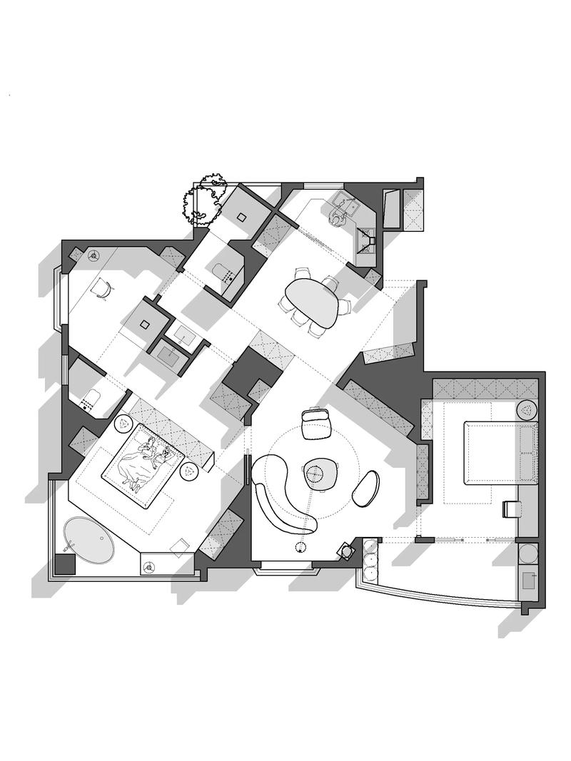 创意平面布局-图2 创意平面布局-图2