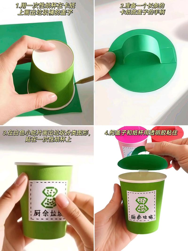 手工创意作品，垃圾分类手工创意作品-图2
