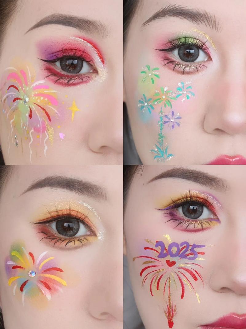 彩绘创意妆图片，如何画出惊艳效果？-图2