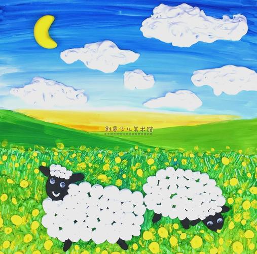 大草原创意画有何独特之处？-图1