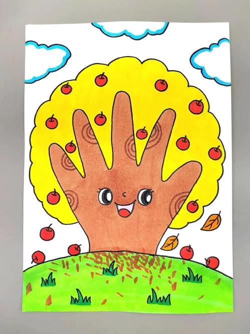 创意手形画怎么画？有哪些创意手形画图片？-图2