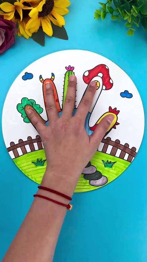 创意手形画怎么画？有哪些创意手形画图片？-图3