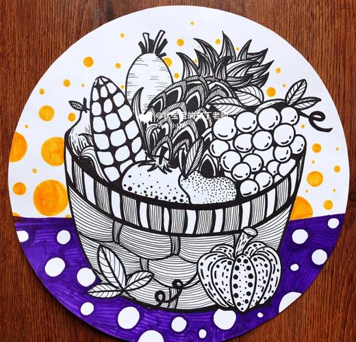 少儿创意线描画，如何激发孩子无限创意？-图1