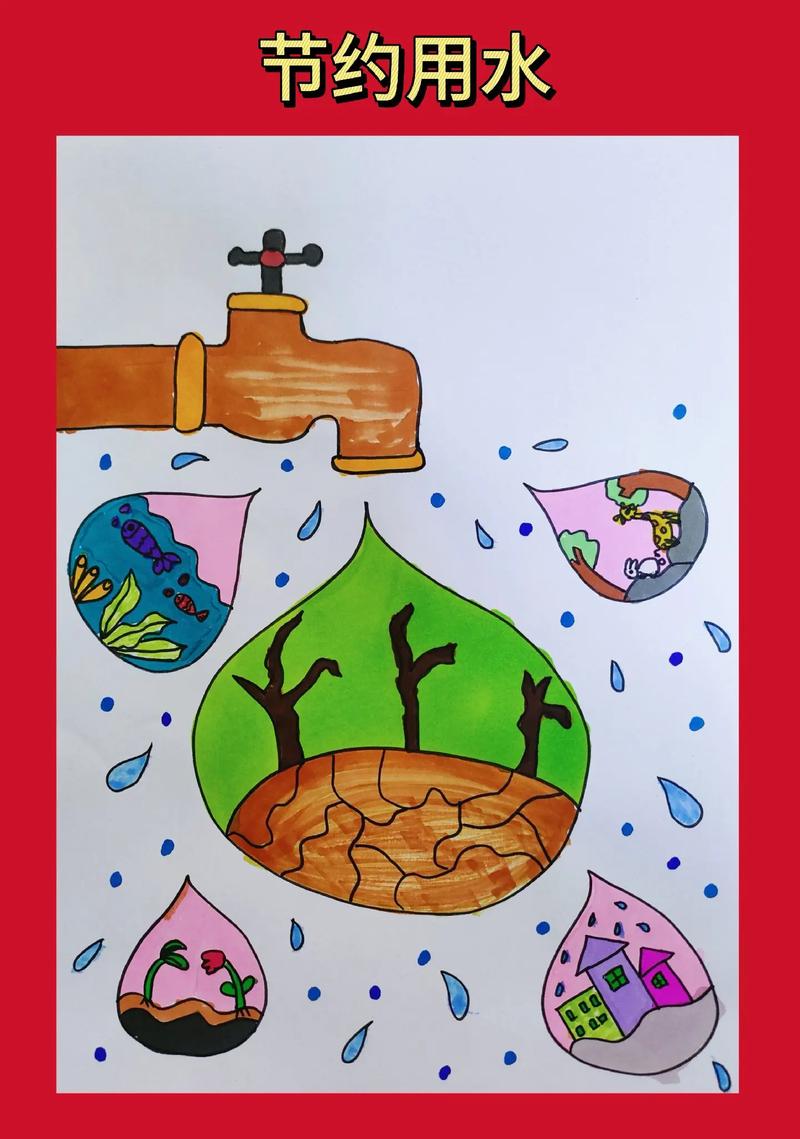 环保创意画图片大全-图2
