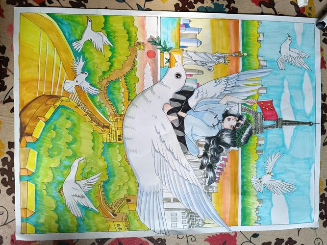关于和平的画的创意，关于和平的画的创意说明-图2