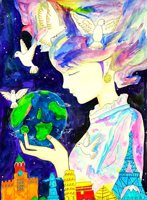 关于和平的画的创意，关于和平的画的创意说明-图3