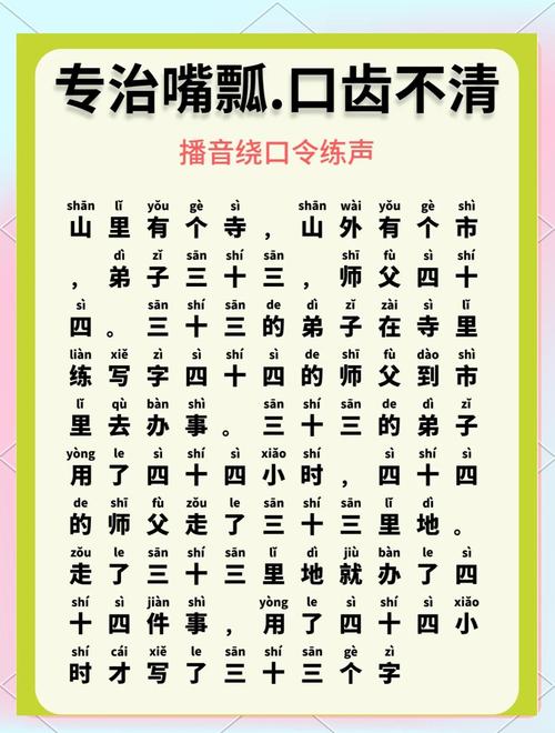 绕口令发声技巧，绕口令发声技巧视频-图1