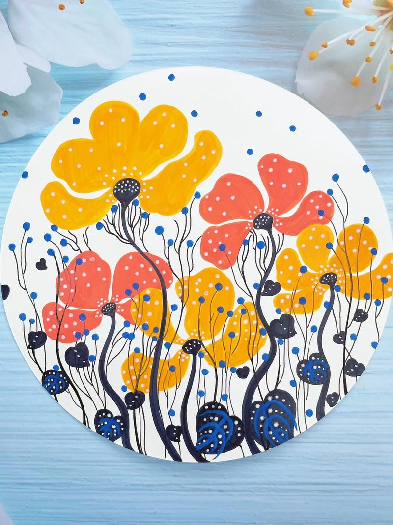 花创意画,花创意画图片-图1 花创意画,花创意画图片-图1