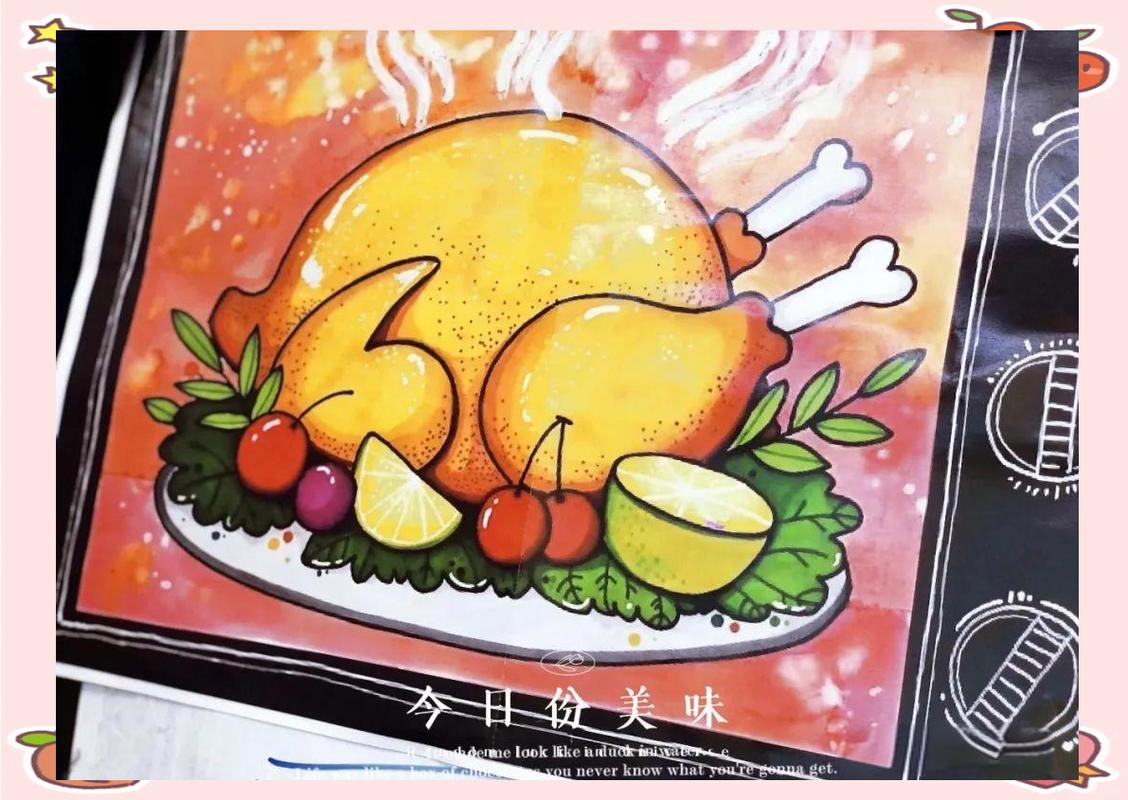 火鸡的创意画，火鸡的创意画图片-图3