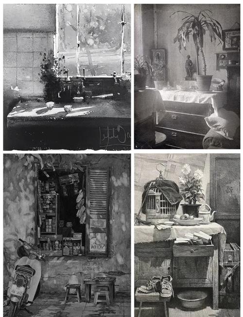 创意素描场景图片如何构思与呈现？-图1