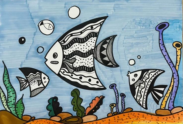 鱼创意美术-图1