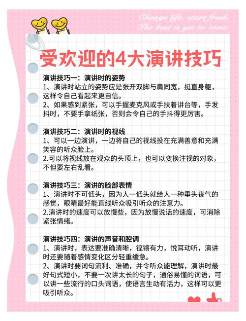 演讲技巧 教学设计-图2