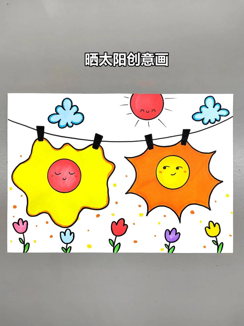 太阳创意简笔画-图2