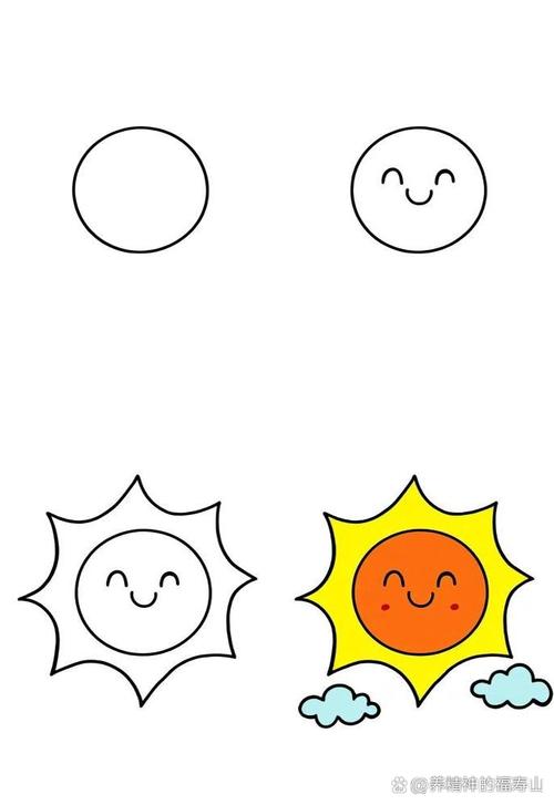 太阳创意简笔画-图3