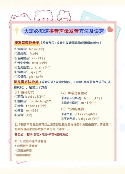 拼音发声技巧有哪些要点？-图1