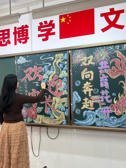 如何设计创意满满的家校沟通黑板报?-图1 如何设计创意满满的家校沟通黑板报?-图1