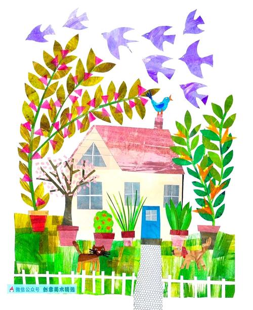 创意拼贴画风景-图1