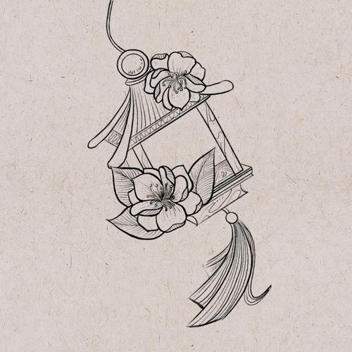 创意素描灯笼，如何画出独特光影？-图2