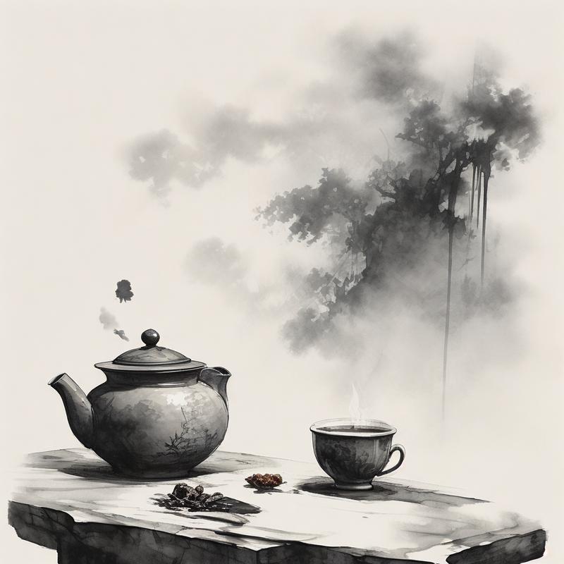 茶画创意图,如何将茶与画巧妙融合?-图1 茶画创意图,如何将茶与画巧妙融合?-图1