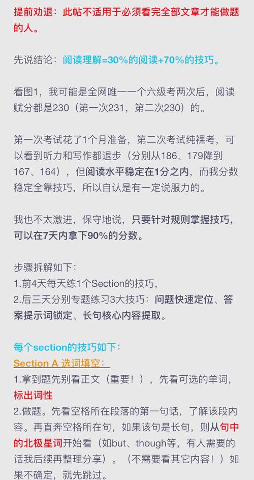 六级阅读如何高效提分?-图2 六级阅读如何高效提分?-图2