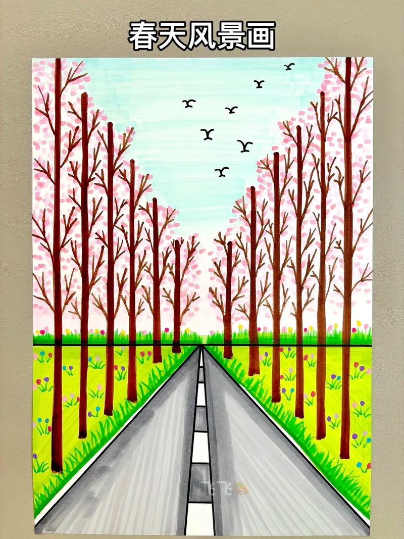 风景创意画-图1